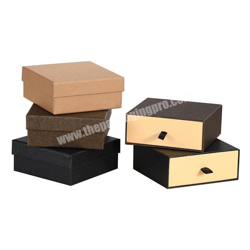 Gift Packaging Box Watch Camera Cube Drawer Carton Support Customized Pattern Size