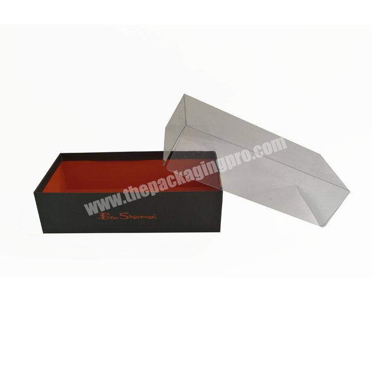 High End Custom Paperboard Cardboard Underwear Gift Box with Window
