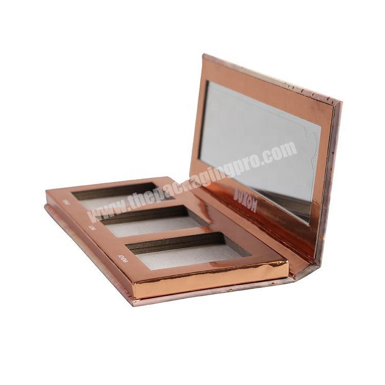 High Quality Makeup Empty Eye Shadow Palette Luxury Eyeshadow Paper Box