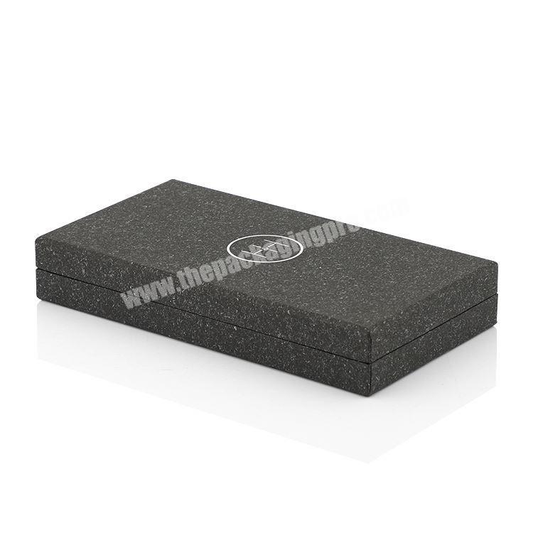 High-grade black matte product packing Custom Eyelash packaging box black