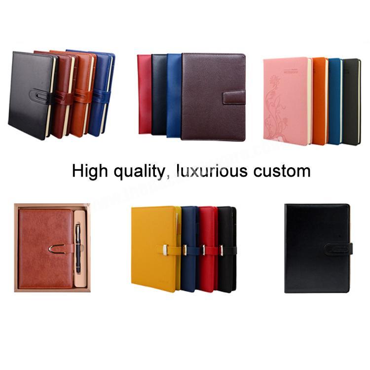 High quality A5 PU cover leather notebook holder