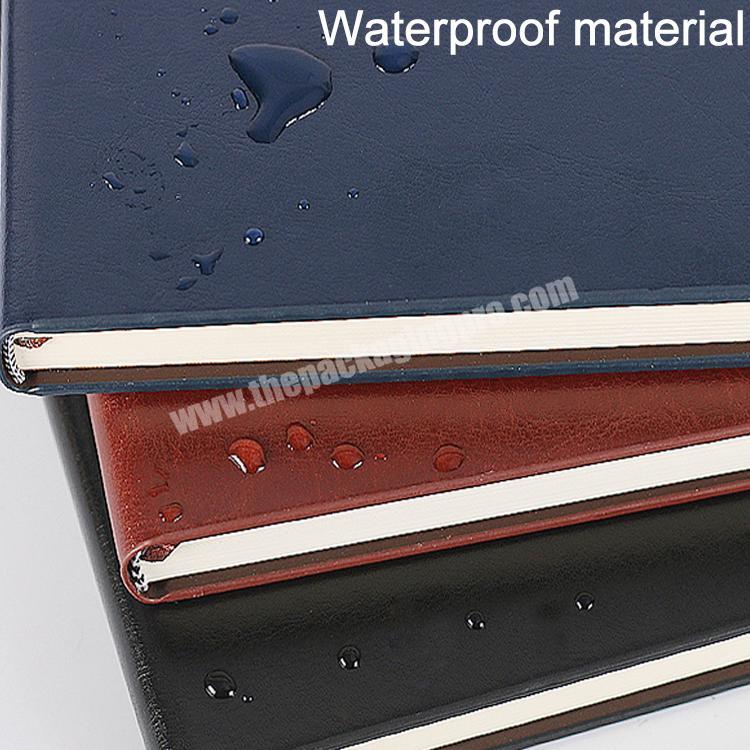 High quality A5 PU cover leather notebook holder wholesaler