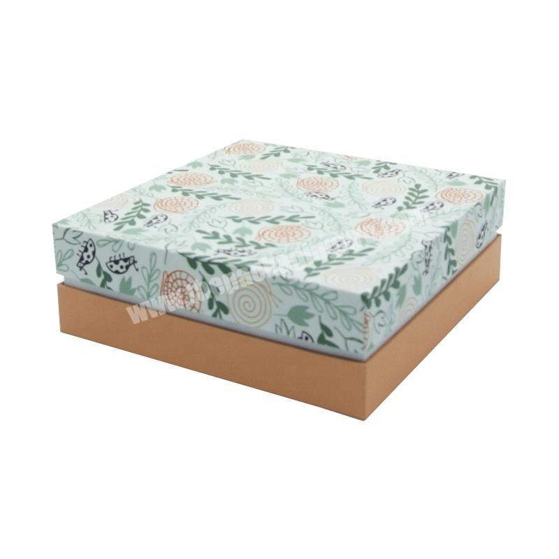 High quality custom printed small empty carton eyelash packaging lash flower paper box