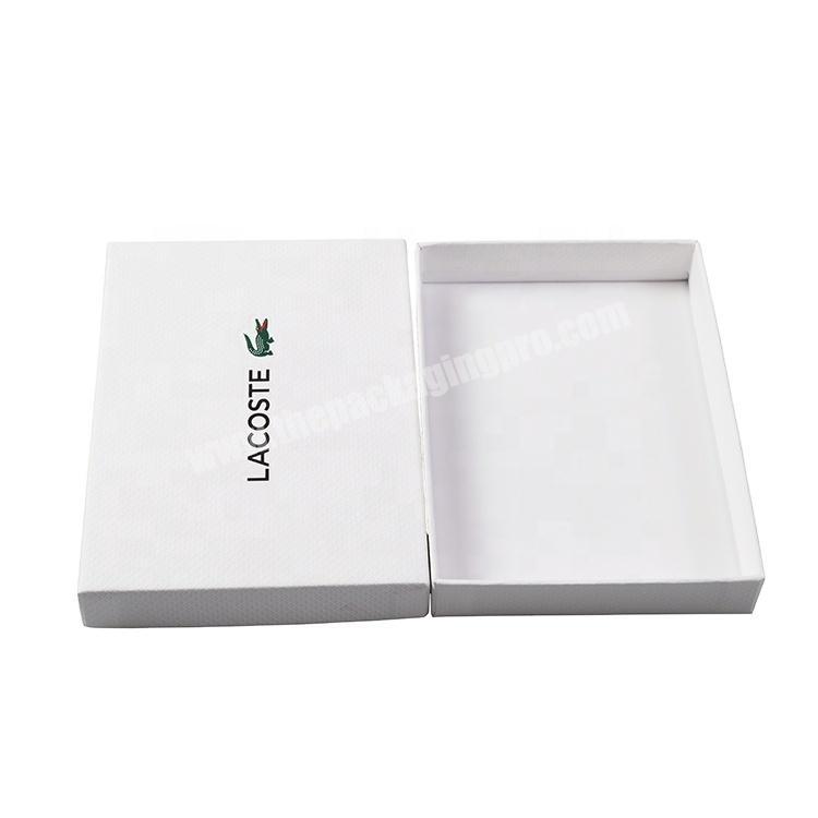 Hot Sale Custom Cosmetic Packaging Boxes Snow White Color Base and Lid Style Paper Box