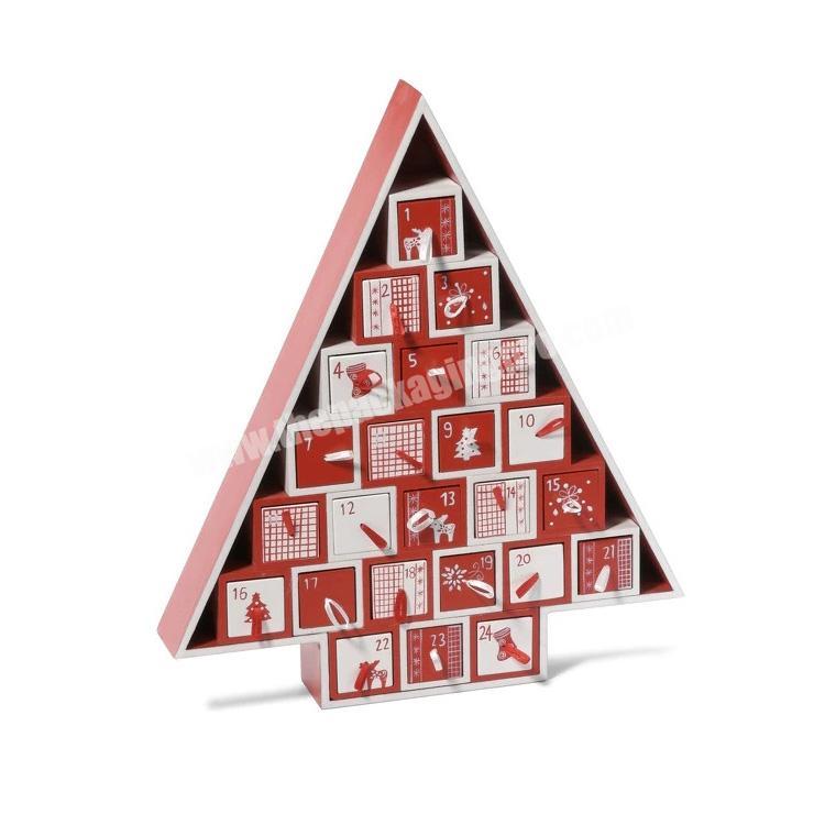 Hot Sale Custom Gift Packaging Christmas Empty Kids Sensory Fidget Toy Advent Calendar Box