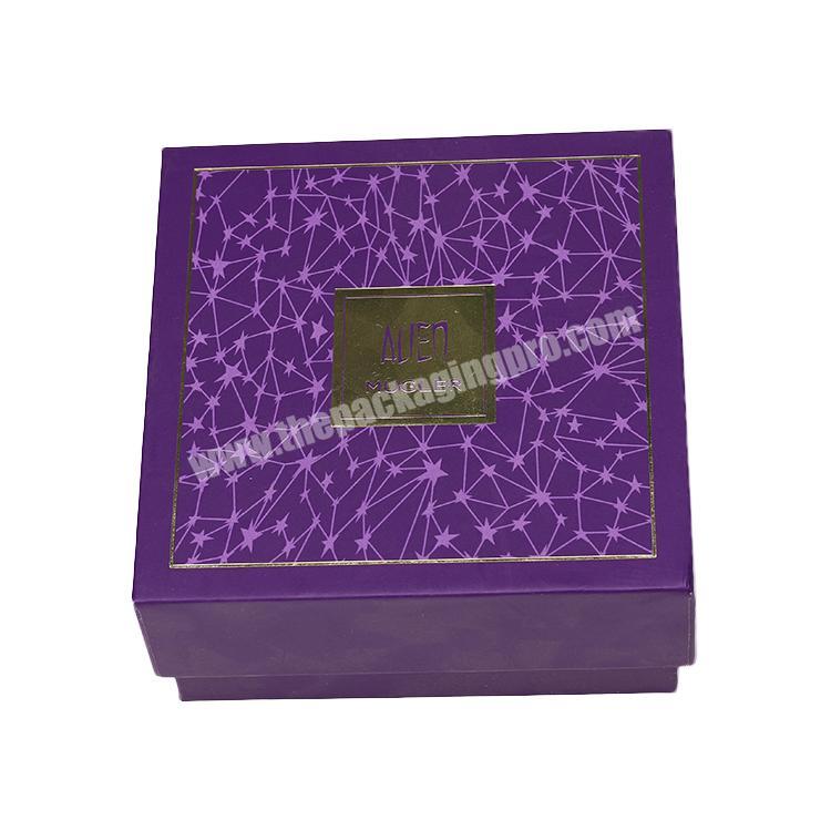 Hot Stamping Perfume Bottles Package Gift Box Custom Luxury Box For Perfumes
