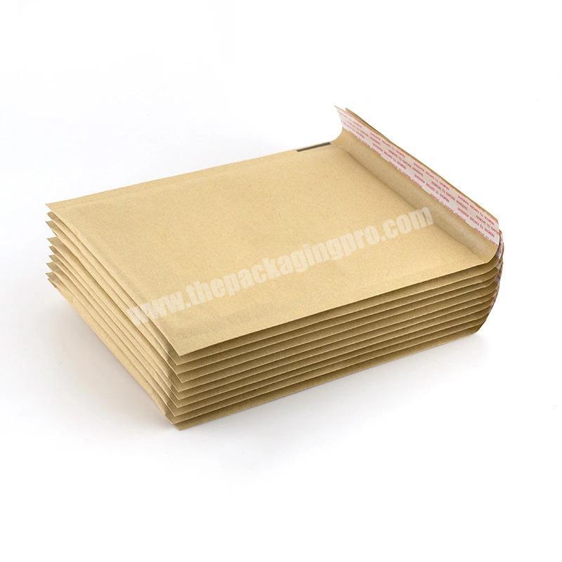 Large capacity compostable plastic bubble padded packaging mailer postage bag