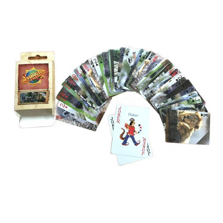 Logo Printed Promotional Gifts 777 playing card