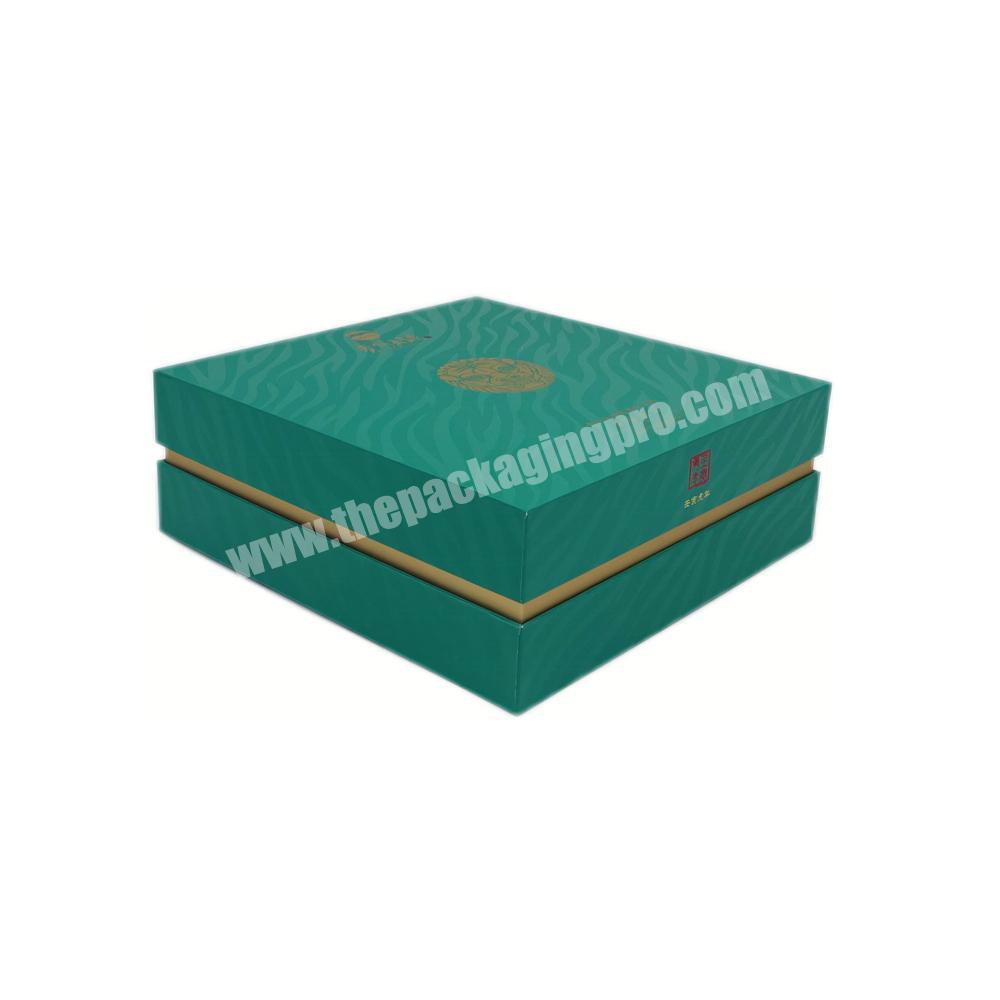 Luxury Cardboard Hot Stamping EVA Foam Insert Paper Packaging Gift Box
