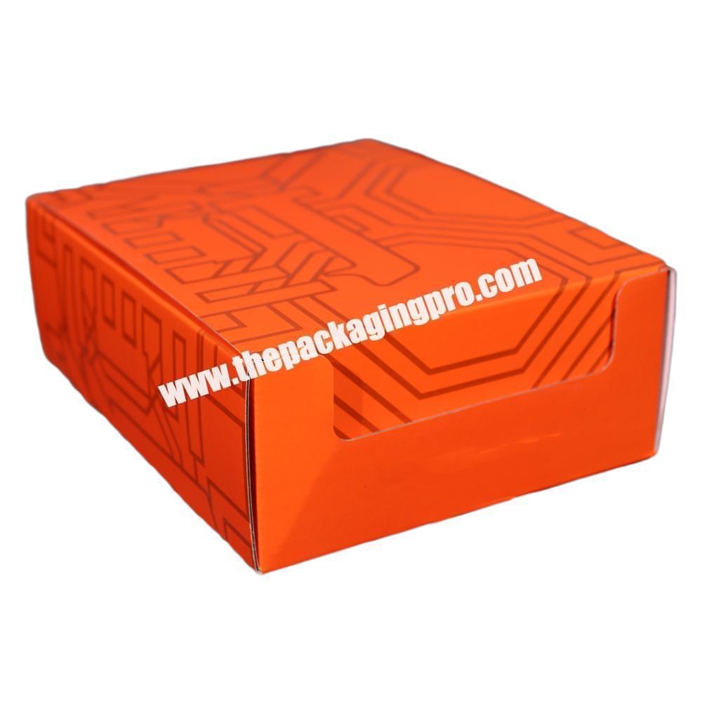 Professional Custom Design Wholesale Corrugated Rigid Box Hair Clothing Packaging Boxes Manufacturer