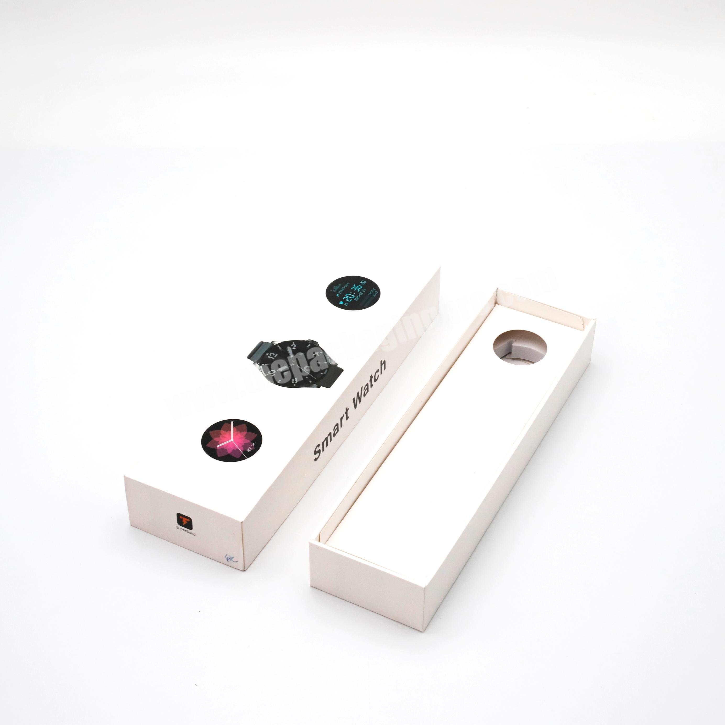 Luxury Custom Logo Watch Box For watch Paper Cardboard Packaging Hard