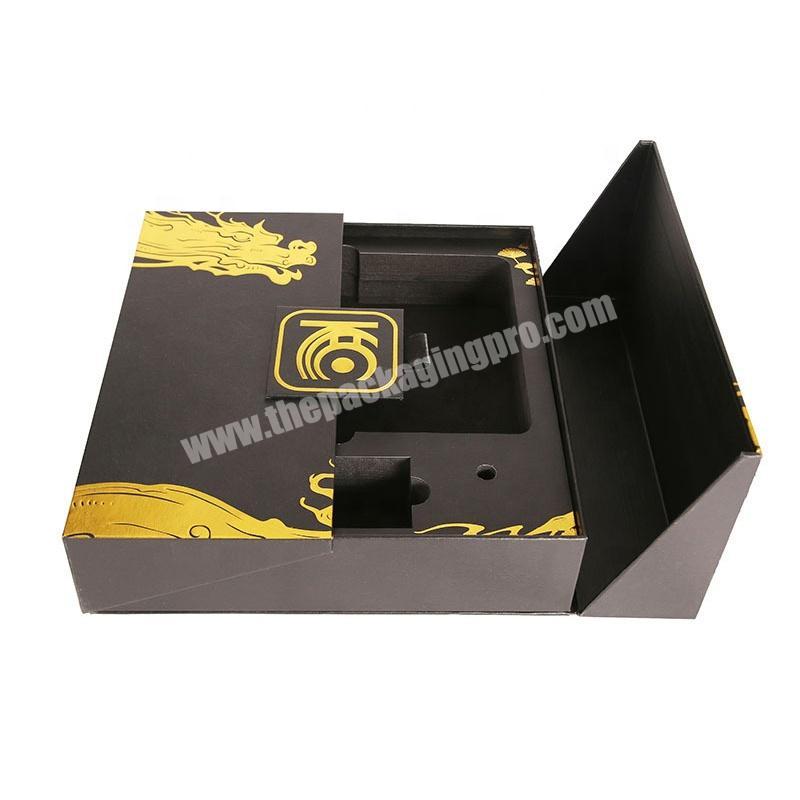 Luxury Decorative Cardboard Double Sided Opening Gift Boxes with Magnetic