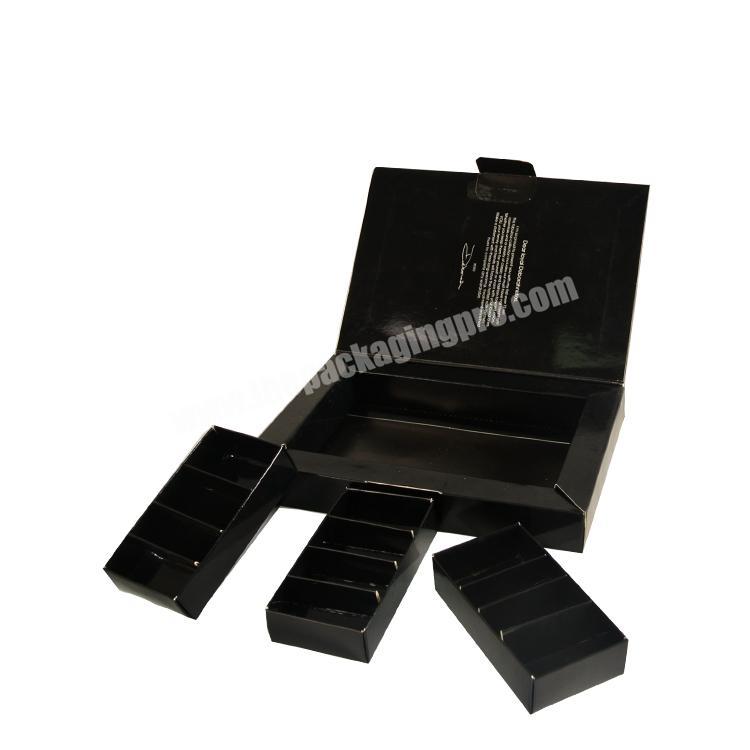 Luxury Elegant Decorative Foldable Praline Chocolate Boxes With Paper Divider