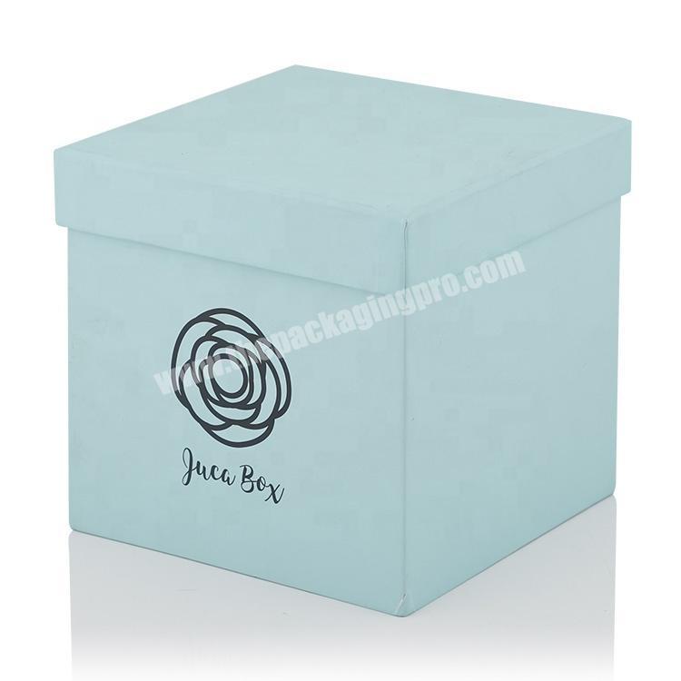 Luxury Fancy Cardboard Packaging Lid And Base Bottom Two Piece Paper Gift Box With Lid