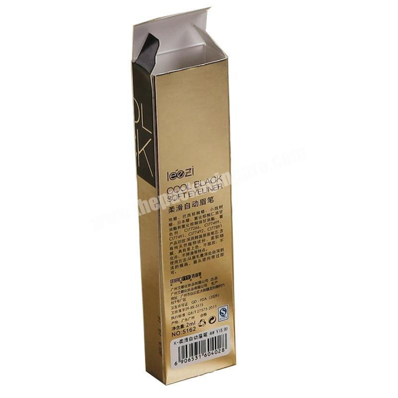 Luxury Lip Stick Shadow Lipgloss Packaging Cosmetique Paper Boxes Lash Mascara Custom Lip Tint Packaging Box