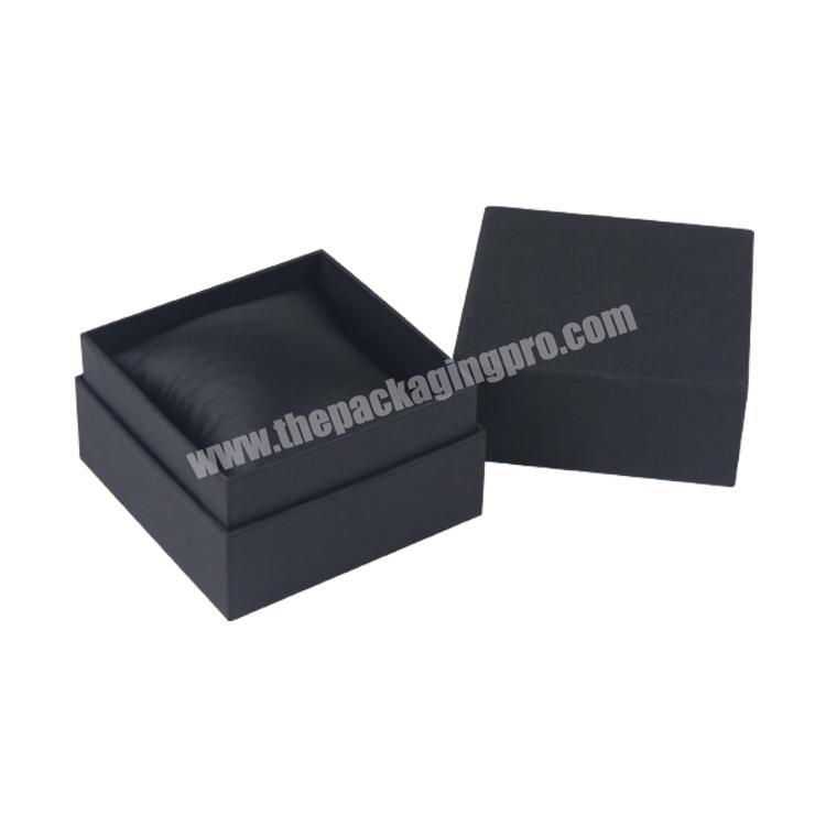Luxury Paper Black Cheap Single Custom Watch Boxes Cases