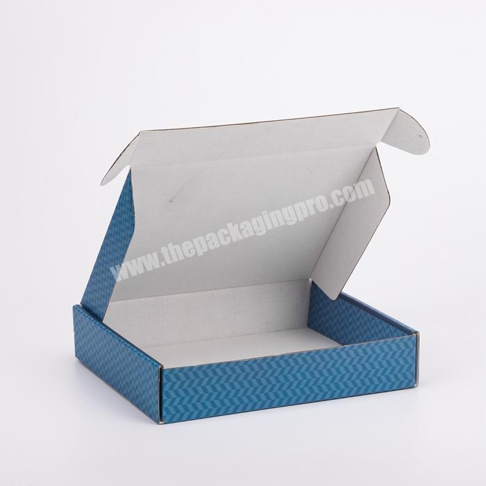 Luxury Underwear Underskirt Sports Bra Fitness Product Packaging Box Corrugated Subscription Gift Box Flat Cardboard Mailer Box