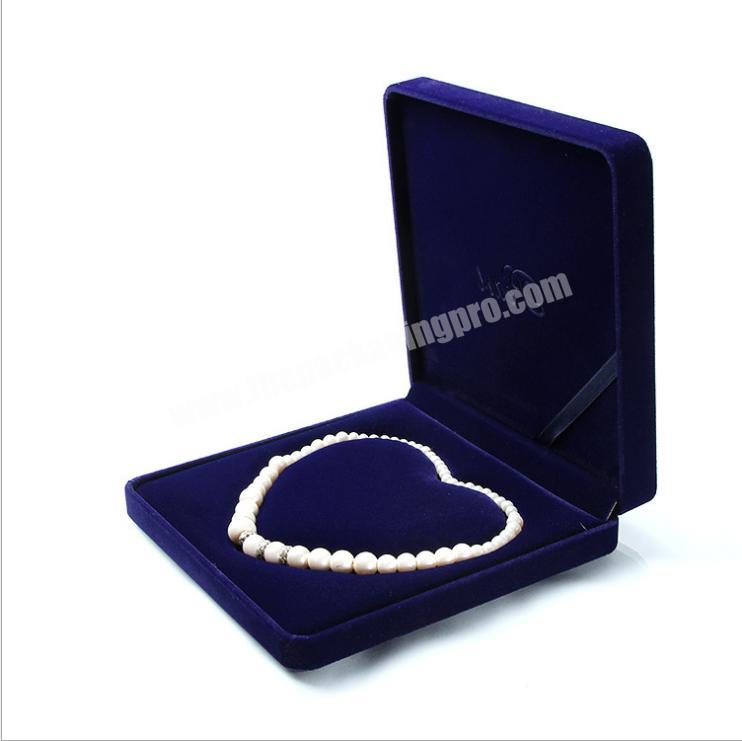 Luxury  jewelry box custom logo storage Necklace box