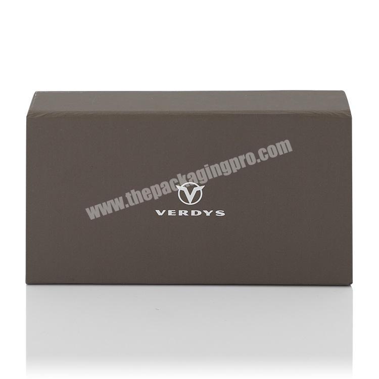 Luxury perfume Essential oil packaging Magnetic black attar Gift Box
