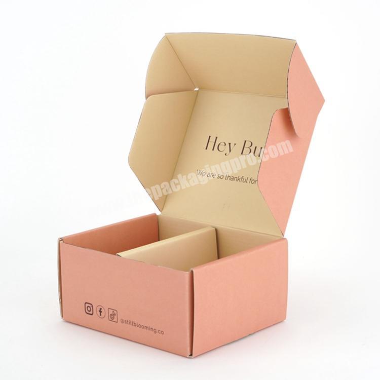 A3 A4 A5 mailing post box sturdy nude shipping cardboard airplane box corrugated shipper paper box for shipping