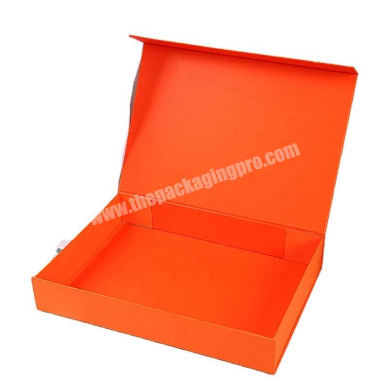 Manufacturer customized color box underwear packaging box electronic products flip clothing gift box