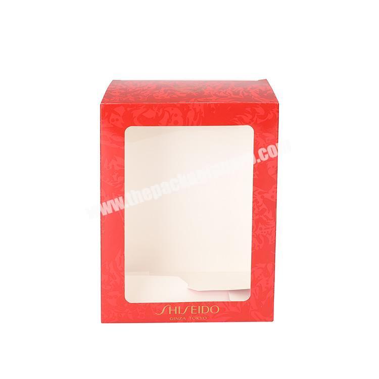 New Paper Gift Box Clear Box With Clear Window,paper Box With Pvc Window