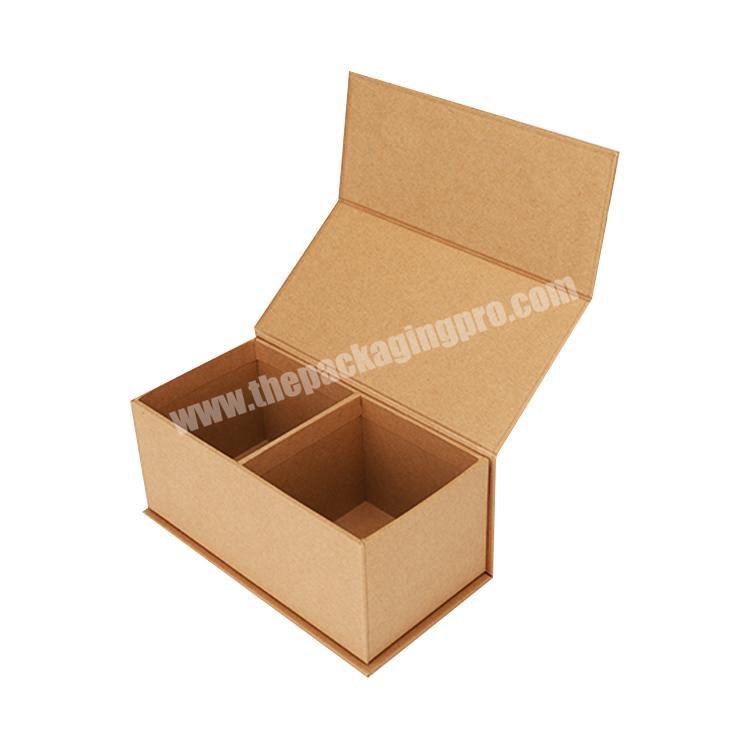 OEM Flip Lid Top Paper Box Free Sample Design Recyclable Packing Paper Box For Candle