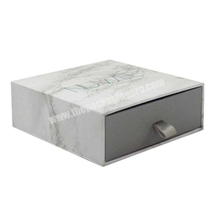 Paper Print Custom Cardboard marble gift box