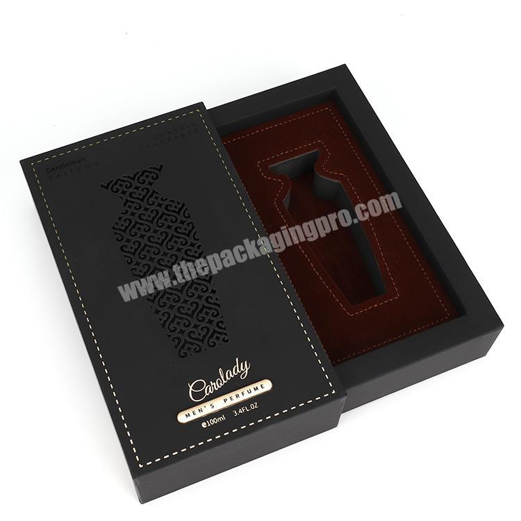 Perfume Bottle Pack Box,perfume Bottles Box Design Black Perfume Paper Box