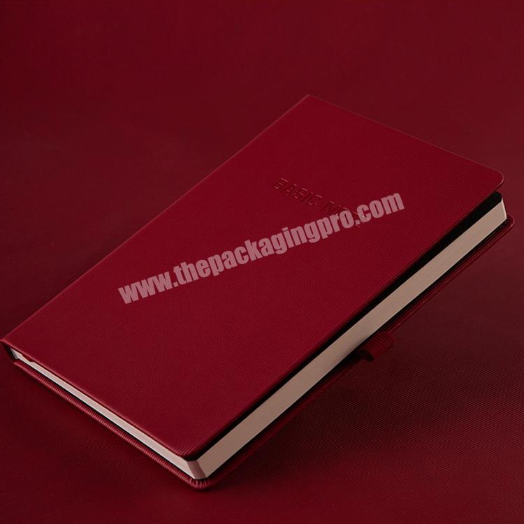 Personalized cover customized leather magnetic notebook