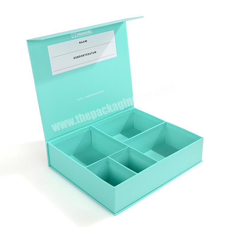 Premium Baby Milestone Organizer Baby Memory Keepsake Gift Shower Box