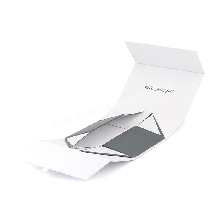 Professional custom white folding cardboard Gift box packaging Made in China