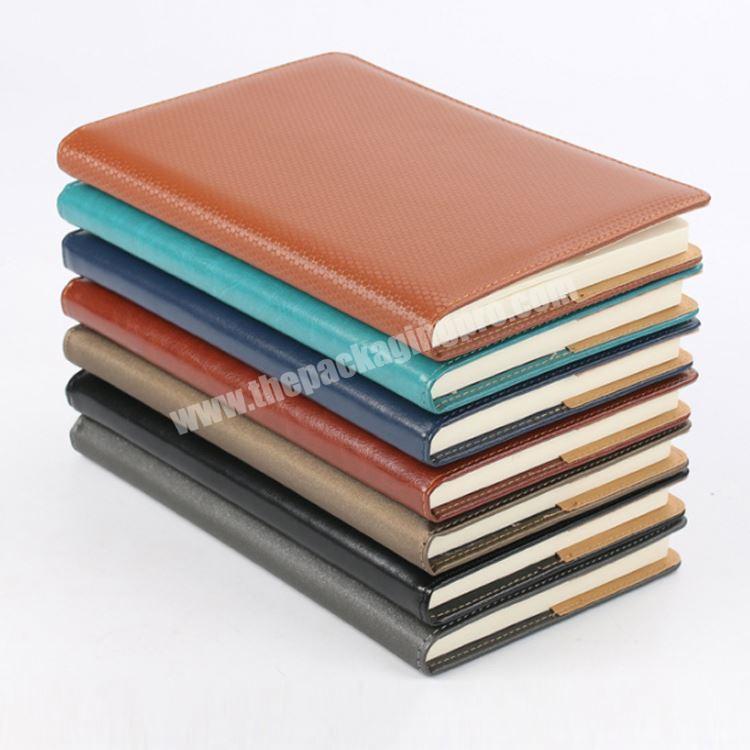 Promotional Write Usage A5 blue leather notebook