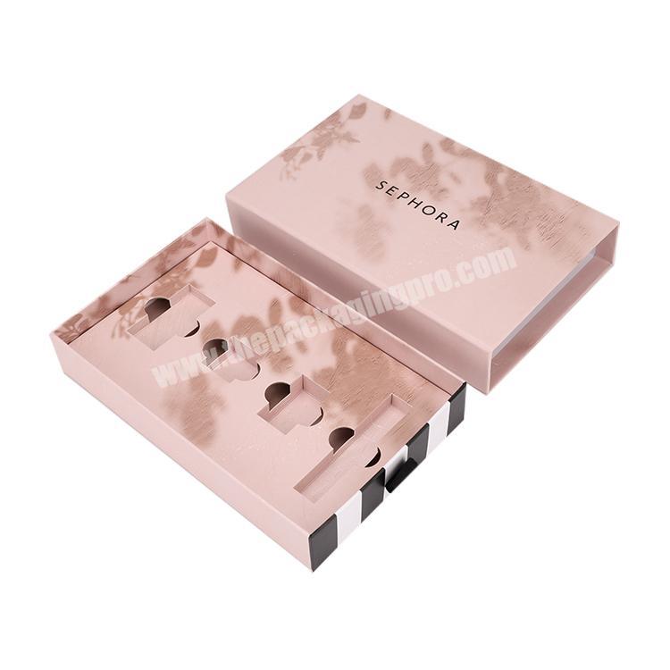 New Drawer Type Lipstick Kit Box Packaging,lipstick Set Gift Box