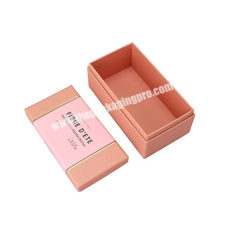Recyclable Paperboard Custom Box Lid and Base Lid and Base Kraft Gift Box