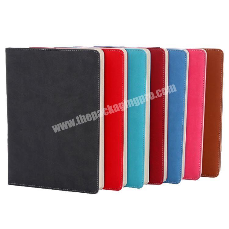 School supplies daily planner custom hardcover note book leather journal