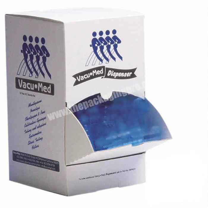 Shenzhen manufacturer customized pharma medicine packaging box cardboard display dispenser box