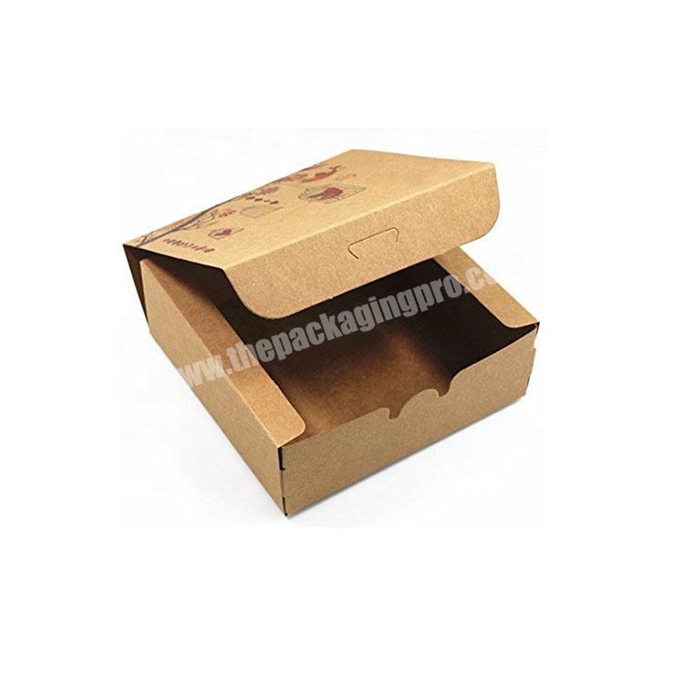 Small Brown Kraft Paper Box Window Custom Printed Folding Gift Packaging Recyclable UV Coating Varnishing Embossing Stamping