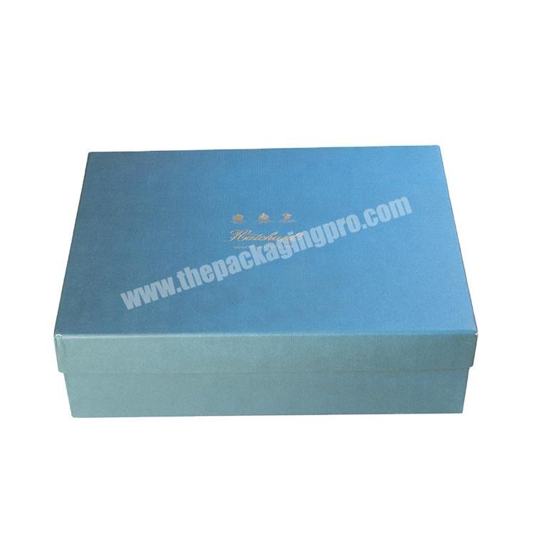 T-shirt Clothing Packaging Gift Box Recyclable Custom Printed Cardboard Packaging Gift Christmas Box With Logo Hot Stamping