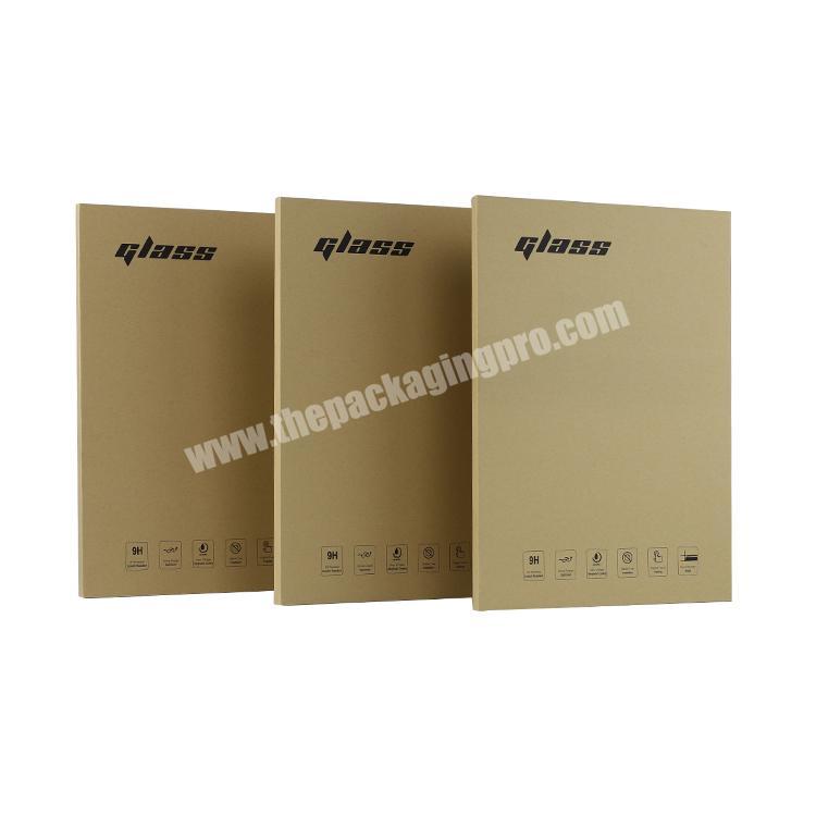 Tablet computer glass film packaging box, iPad PRO toughened film box, manufacturers can be customized