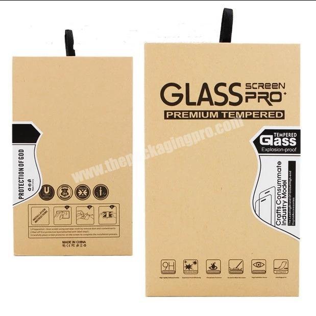 Tempered glass box factory customization phone case packing