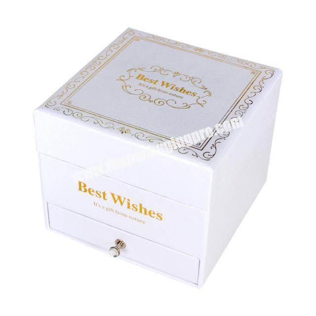 White Mom Luxury Flower Gift Box Mama Mother Mothers Day Box For Flowers Mom