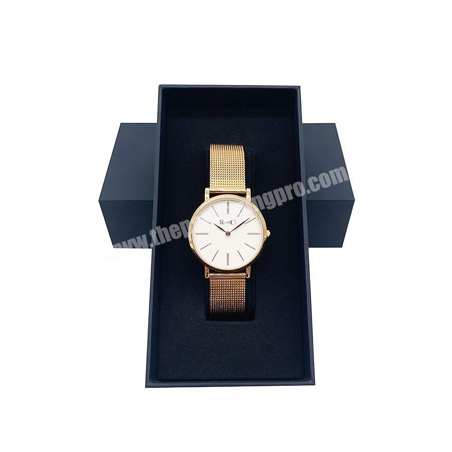 Wholesale Black Packaging Boxes Watch Box Watch Packing Watch Single Box