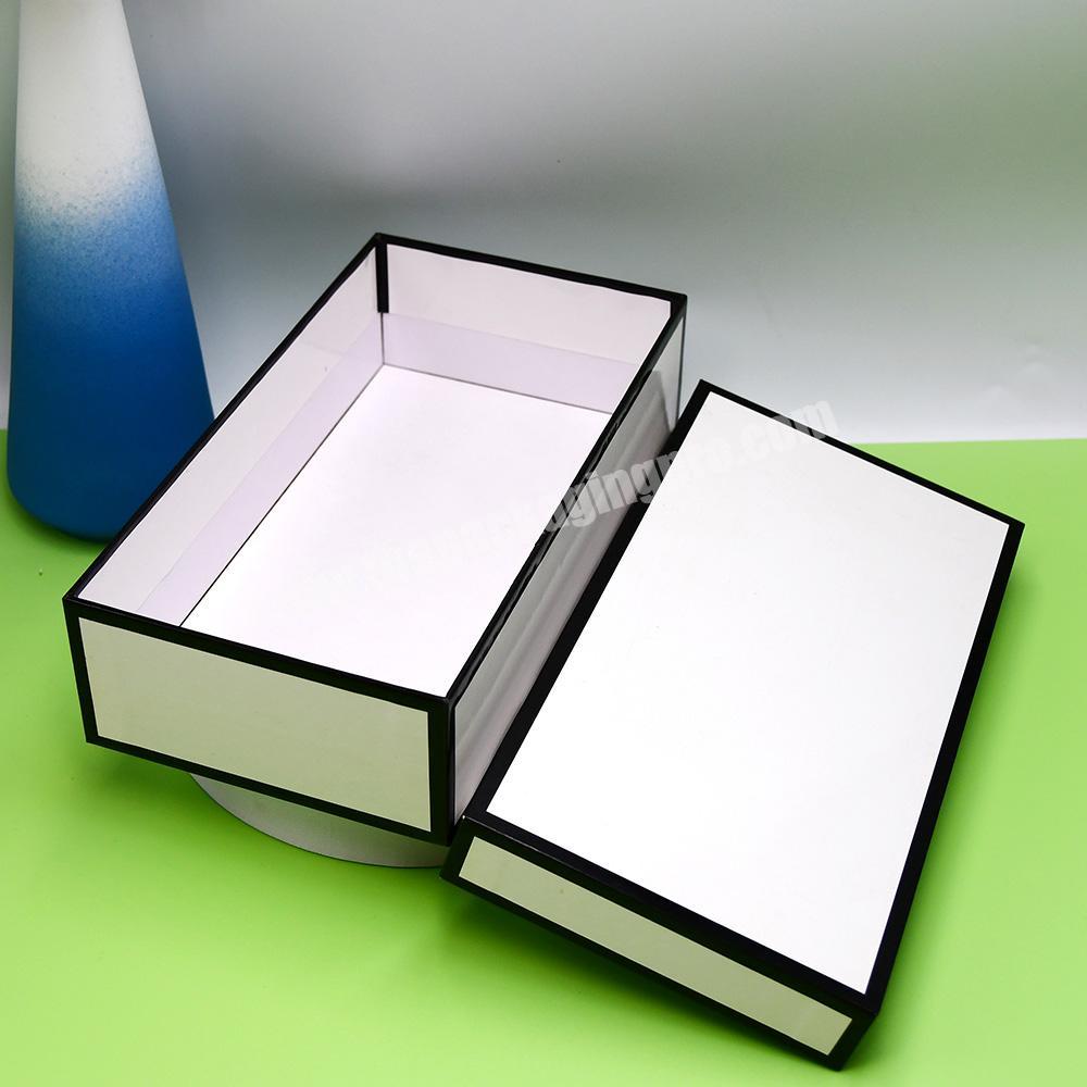 Wholesale Custom Made Paper Cardboard Storage Shoe Box With Logo For Packaging