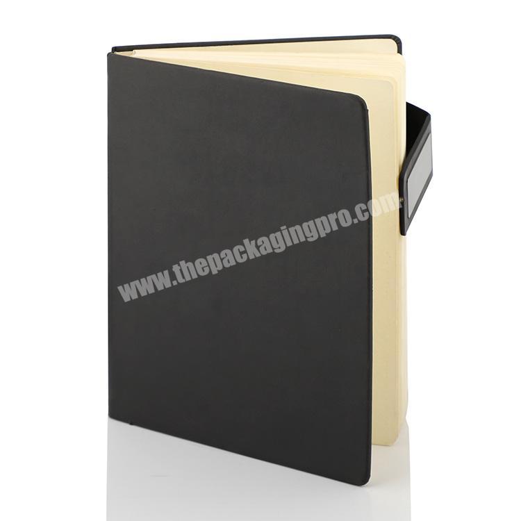Wholesale Custom Printed 2020 A5 Size PU leather Hardcover Notebook weekly day daily Monthly Planner