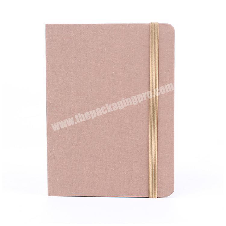 Wholesale Custom cover Handmade Velvet Paper A5 A6 Notebook Gift Sets