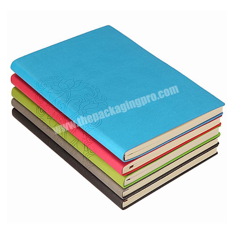 Wholesale Custom printed vintage leather bound Notebook Faux PU Leather Journals