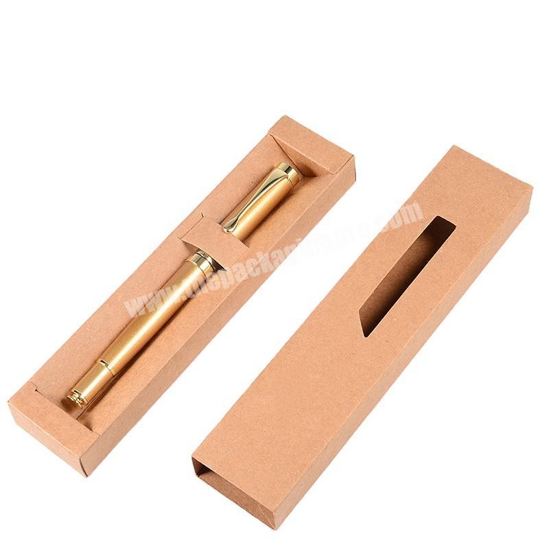 Wholesale High-grade Spot Paper VIP Pen and USB Gift Box with Window