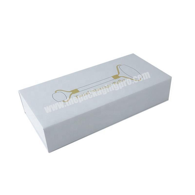 Wholesale Jo Malone Attar Silver Boxes Private Label Anti-Aging Massage Jade Roller Gua Sha Paper Childproof Box
