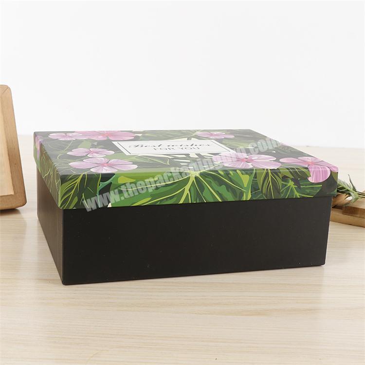Wholesale Unique Printed Luxury floral gift box